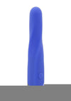 Twisted Temptation Rechargeable Silicone Vibrator - Blue
