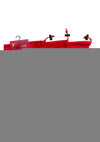 Ultra Soft Gear Bag 100% Cotton - Red - 8in X 13in - 3 Pack