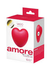 Vedo Amore Rechargeable Silicone Pleasure Massager - Red