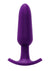Vedo Bump Plus Rechargeable Silicone Anal Vibrator with Remote Control - Deep Purple/Purple