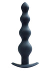 Vedo Earth Quaker Rechargeable Silicone Anal Beads - Just - Black