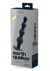 Vedo Earth Quaker Rechargeable Silicone Anal Beads - Just - Black