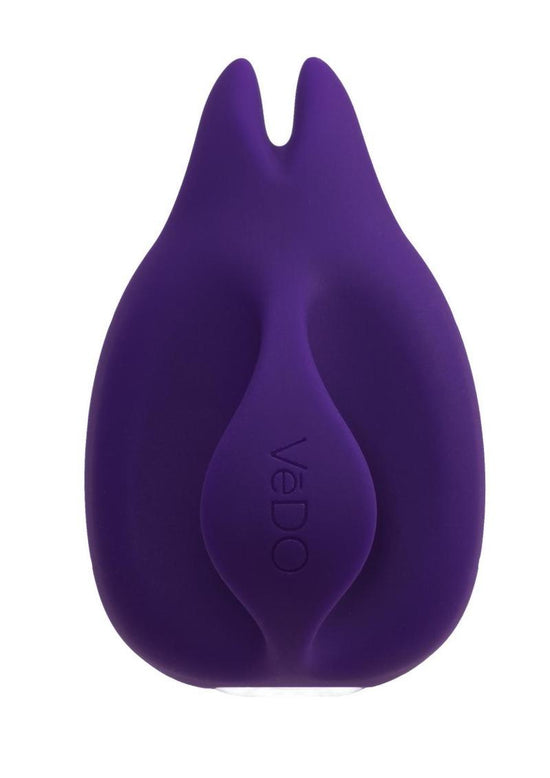 Vedo Huni Silicone Vibrator - Deep Purple/Purple