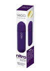 Vedo Nitro Rechargeable Silicone Bullet Vibrator - Purple - 3.25in