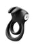 Vedo Thunder Bunny Rechargeable Silicone Dual Cock Ring - Just - Black
