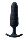 Vedo Trio Silicone Anal Plug - Black - Set