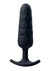 Vedo Trio Silicone Anal Plug - Black - Set