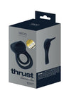 Vedo Trust Rechargeable Silicone Cock Ring - Black