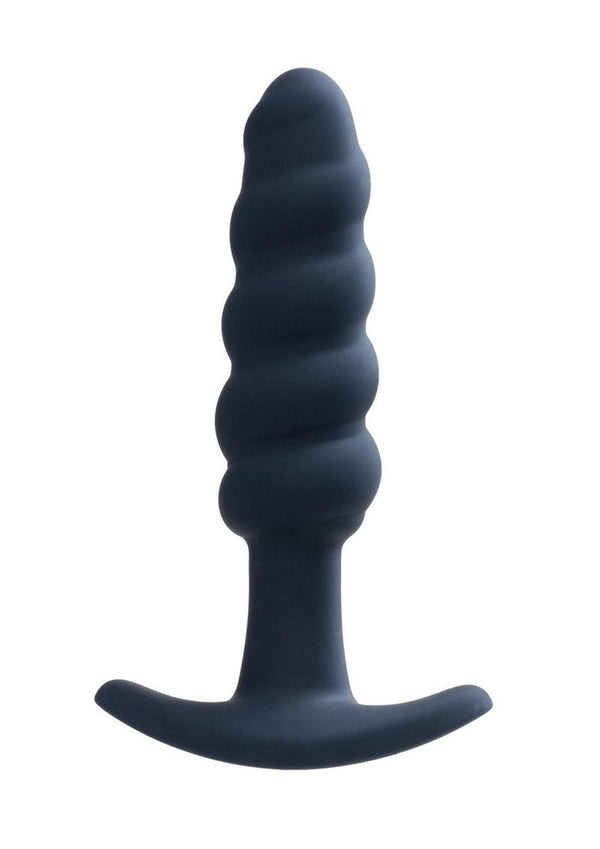 Vedo Twist Rechargeable Silicone Anal Plug - Black