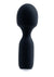 Vedo Wini Silicone Rechargeable Mini Wand Massager - Just - Black