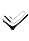 Velvet Noir Collar and Leash
