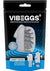Vibeggs Candy Curves Unisex Masturbation Egg - Blue/White