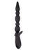 Vibrating Buttfuk Rechargeable Silicone Anal Wand - Black