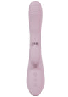 Vive Andria Led Rechargeable Silicone Dual Motor G-Spot Vibrating and Tap Clit Stimulator