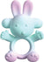 Wet Dreams Buzzy Bunny Rechargeable Silicone Cock Ring - Multicolor