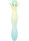 Wet Dreams Crown Jewel Rechargeable Silicone Crown Scepter Vibrating Wand - Multicolor