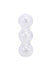 Wet Dreams Crystal Voyeur Series Big Balls Stroker Sleeve Masturbator - Clear