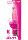 Wet Dreams Rapid Rabbit Pleasure Vibe Water Resistant Vibrator - Pink/Pink Passion