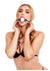 WhipSmart Glow In The Dark Deluxe Silicone Ball Gag - Glow In The Dark/Green
