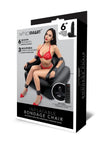 WhipSmart Inflatable Bondage Chair - Black