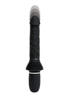 WhipSmart Thrusting Rechargeable Silicone Cock with Remote - Black