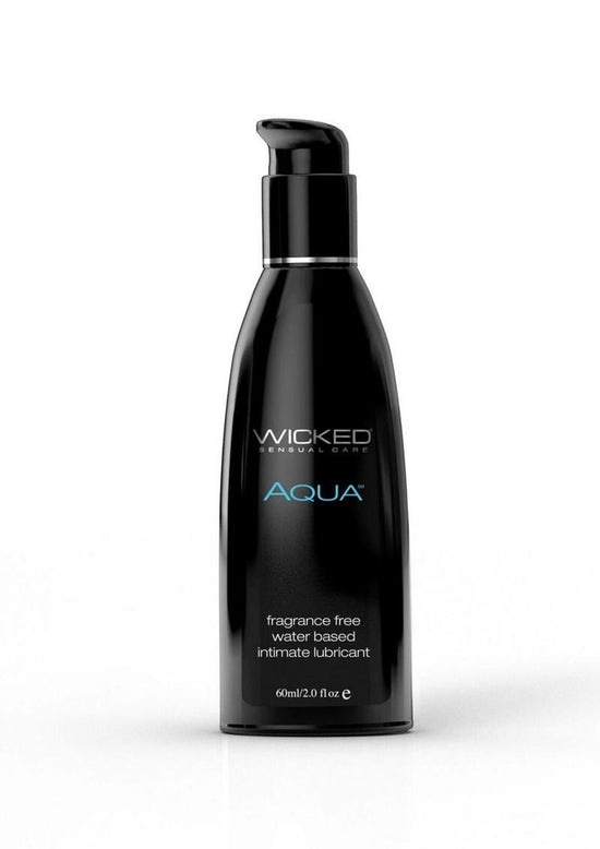 Wicked Aqua Water Based Lubricant Fragrance Free - 2oz