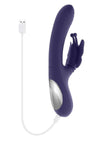 Wings Of Frenzy Rechargeable Silicone Multi Vibrator with Clitoral Stimulator