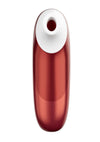 Womanizer Pleasure Air Pro Rechargeable Silicone Air Pulse Clitoral Vibrator - Bordeaux/Red