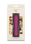 X and O's Tempt Rechargeable Silicone Compact Vibrator - Magenta