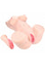 Xkin Ava Monroe Multi-Sleeve Posable Dual Entry Bodyforms Masturbator - Pussy/Ass - Vanilla
