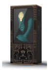Zalo Aya Rechargeable Silicone Wearable Vibrator - Gold/Green