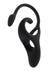 Zero Tolerance All The Bases Rechargeable Silicone Couples Ring and Plug with Remote - Black