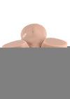 Zero Tolerance Rear Beauty Rechargeable Dual Vibrating Realistic Ass and Vagina - Vanilla