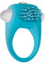 Zero Tolerance Teal Tickler Silicone Vibrating Cock Ring - Teal