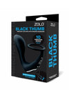 ZOLO Black Thumb Silicone Rechargeable Prostate Massager