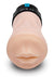 ZOLO Gawk Gawk Rechargeable Silicone Vibrating Deep Throat Blowbot Masturbator - Black/Vanilla