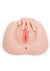 ZOLO Stroke Off Vibrating Spread It Pussy and Ass - Vanilla